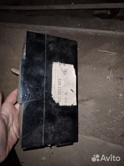 Автоматический выключатель СССР 100а, 380 вольт