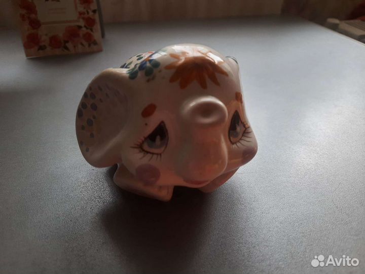 Слон копилка и фигурки