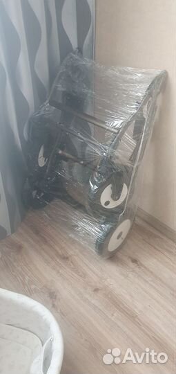 Коляска 2 в 1 indigo эко кожа