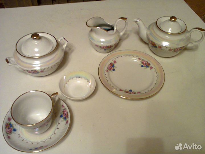 Сервиз чайный фарфоровый на 6 персон Хайта