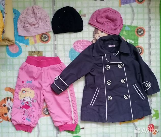Одежда для девочки пакетом 80 86 весна осень