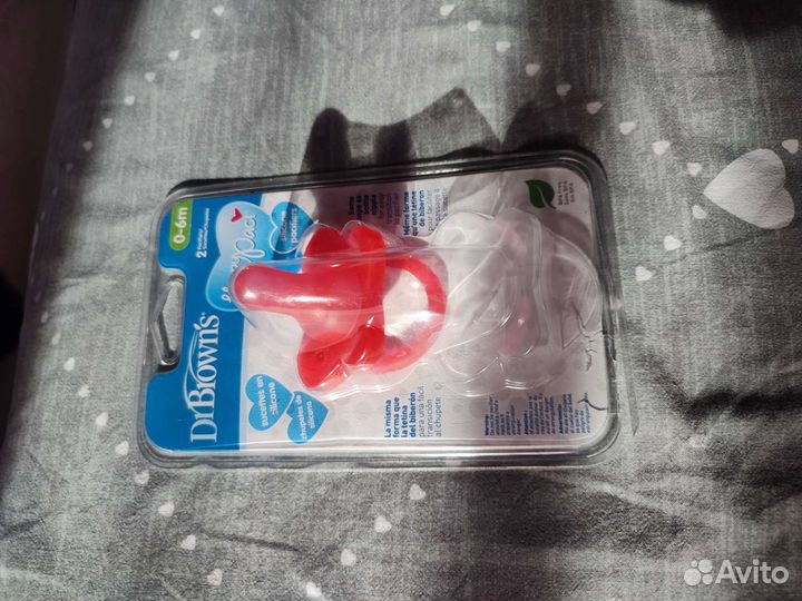 Пустышка Dr Brown's силиконовая