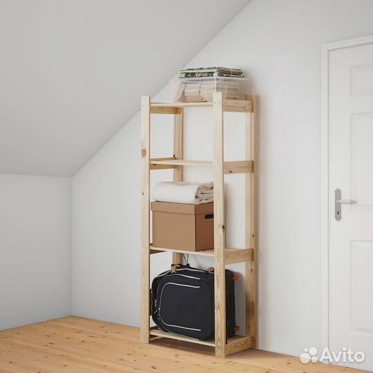 Стеллаж Альберт Икеа 64x28x159 см
