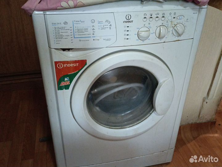 Стиральная машина бу indesit на запчасти
