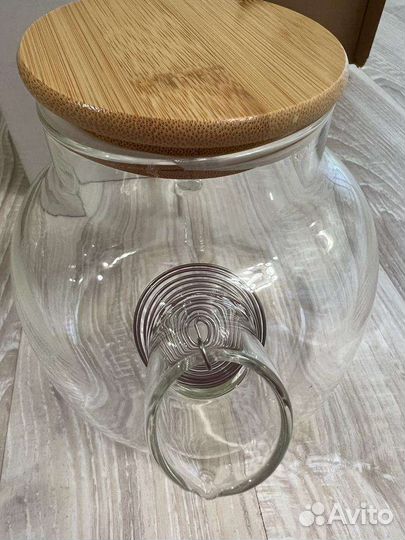 Чайник стеклянный заварочный 900мл