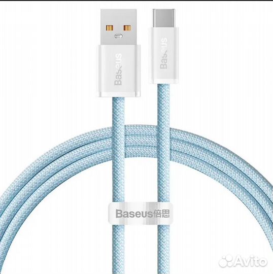 Зарядный кабель Baseus, USB Type-C, 100 Вт, 1м