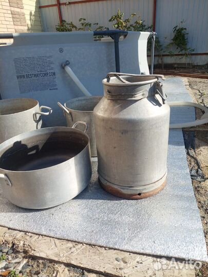 Таз алюминиевый