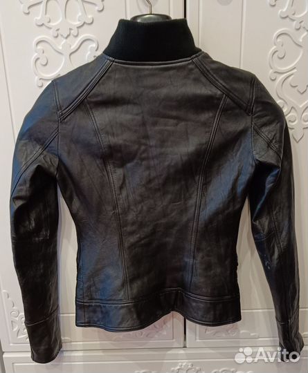 Кожаная куртка love republic