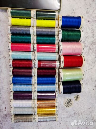 Нитки для машинной вышивки