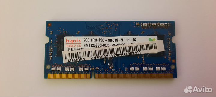 Hynix sodimm ddr3 2gb