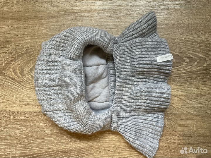 Шапка шлем детская зима