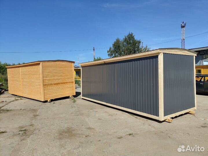 Деревянные бытовки с доставкой