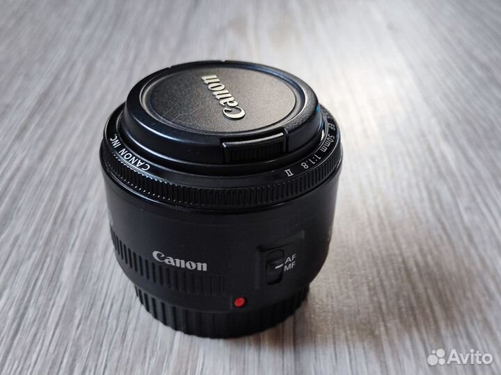 Объектив canon ef 50 mm f 1.8 II