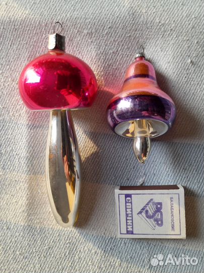 Ёлочные игрушки СССР винтаж