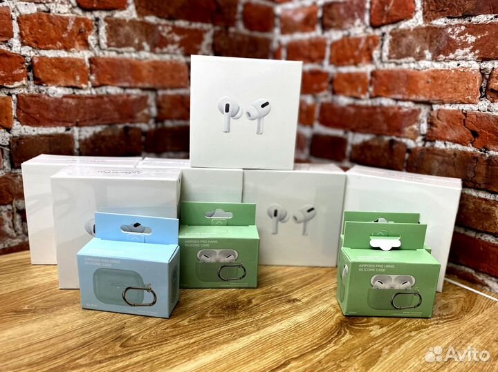 Apple airpods Pro Premium + (чехол в подарок)