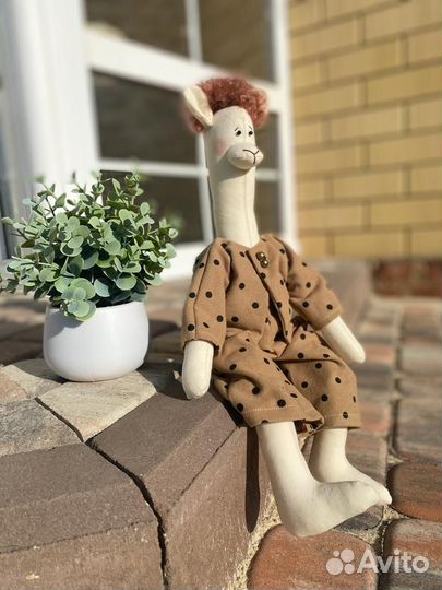 Интерьерная игрушка Лама