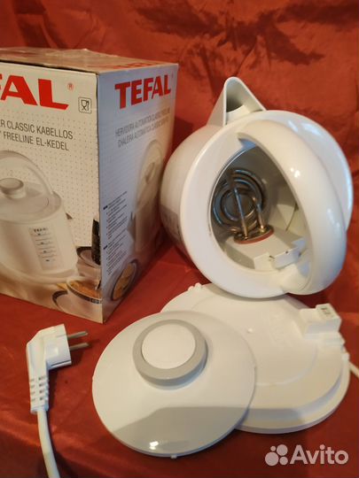 Tefal фирменный чайник. элект. новый