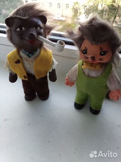 Ежик гдр СССР с трубкой, ежик кот