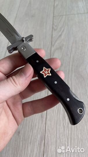 Нож Финка нквд черный складной