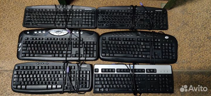 Клавиатуры и мыши, новые и б/у