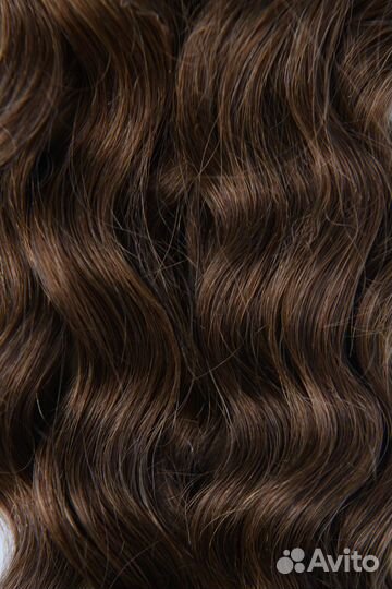 Волосы натуральные на заколках, на трессе