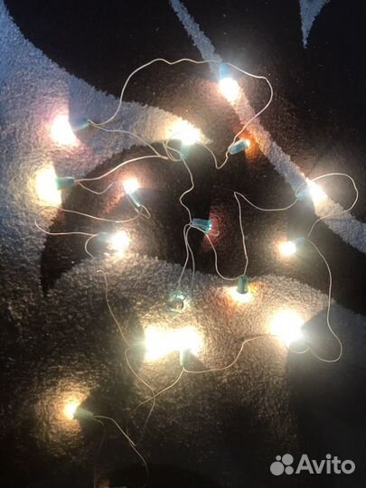 Новогодняя гирлянда СССР