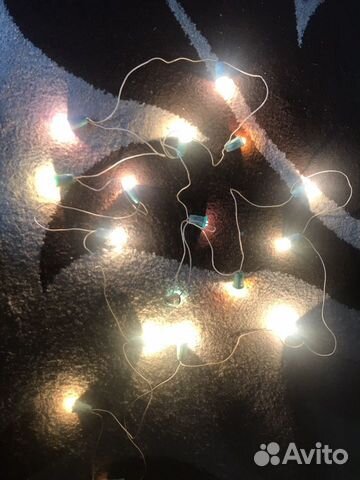 Новогодняя гирлянда СССР