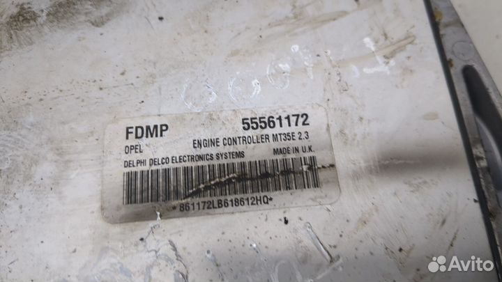 Блок управления двигателем Opel Zafira B, 2007