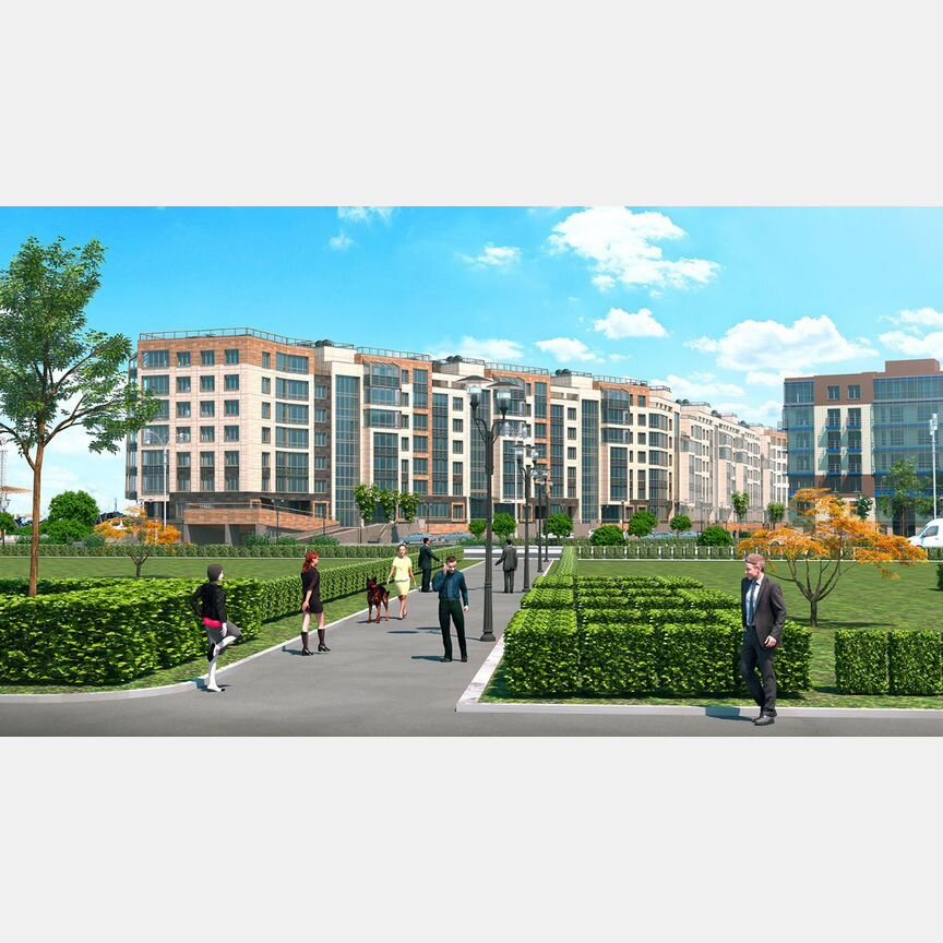 1-к. квартира, 35 м², 1/7 эт.