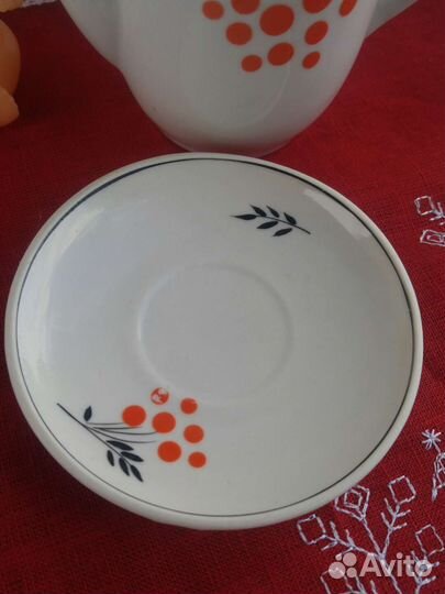 Остатки сервиза Рябинка СССР