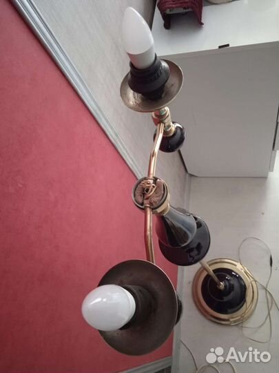 Торшер напольный СССР винтаж