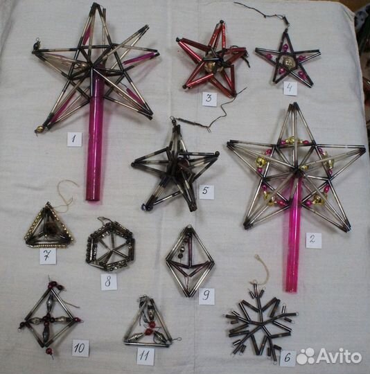 Пенопласт, стеклярус