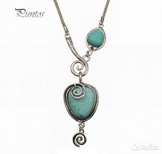 Ожерелье бижутерия в стиле бохо