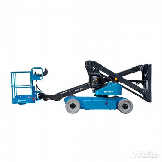 Подъемник самоходный электрический коленчатый skye