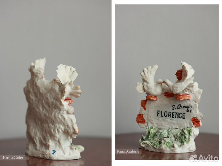 Флоренс Голуби на стене Джузеппе Армани статуэтка