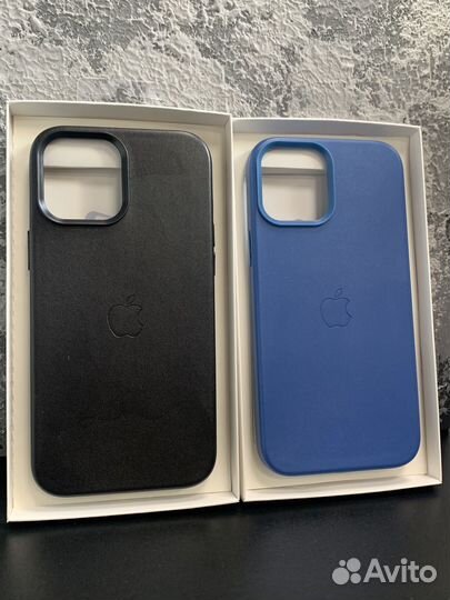 Кожаные чехлы для iPhone 13 Pro Max, 12 Pro Max