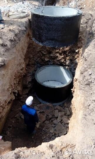 Колодцы, септики, канализация под ключ