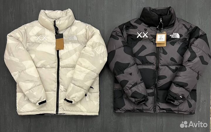 Куртка the north face 700 kaws