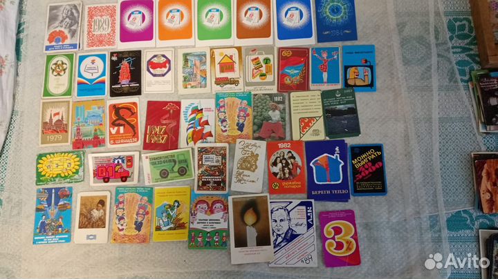 Календарики СССР