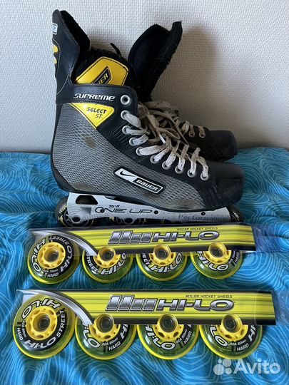 Роликовые коньки bauer