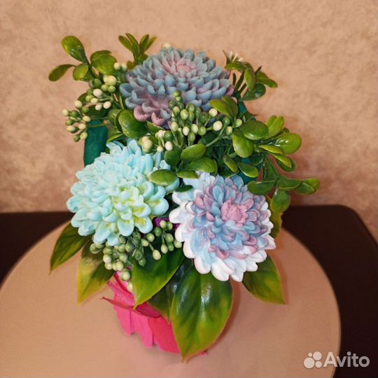 Букет из мыла