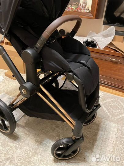 Cybex Priam 4 Deep Black 2023 2в1