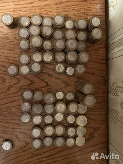 Монеты 10рублей Юбилейные Биметал