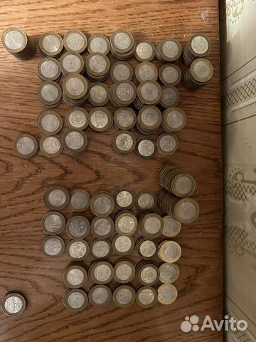 Монеты 10рублей Юбилейные Биметал