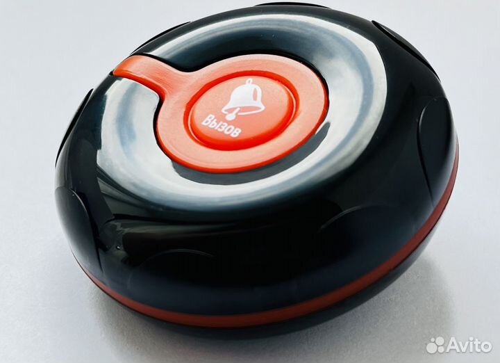 Кнопка вызова персонала, официанта и помощи белая