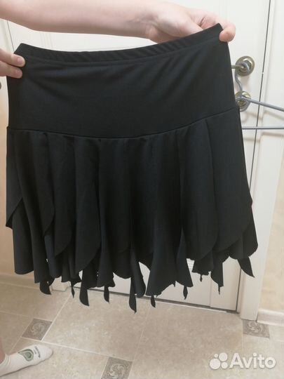 Юбка и лосины для бальных танцев р 146-152