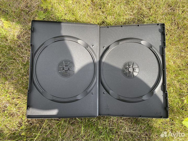 Dvd box прозрачный