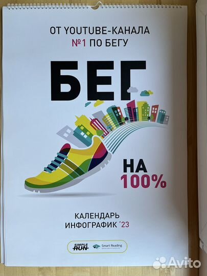 Календарь настенный 2023 инфографик