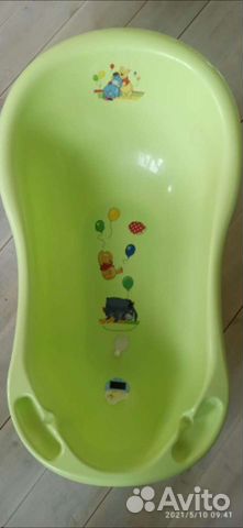 Детская ванночка и ковшик