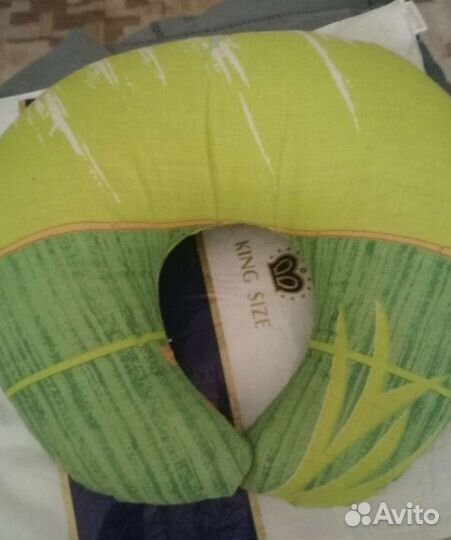 Дорожная подушка-подголовник для шеи